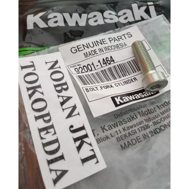 BAUT RING BAWAH BOTTOM TABUNG SHOCK SOK NINJA RR R150 ORI KAWASAKI