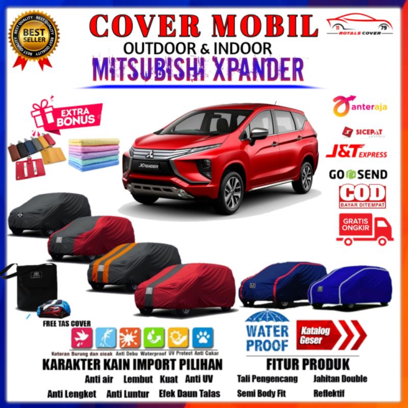 Body Cover Mobil Xpander Cross Ultimate Exceed Sport Sarung Expander Selimut Mantel Tutup Penutup