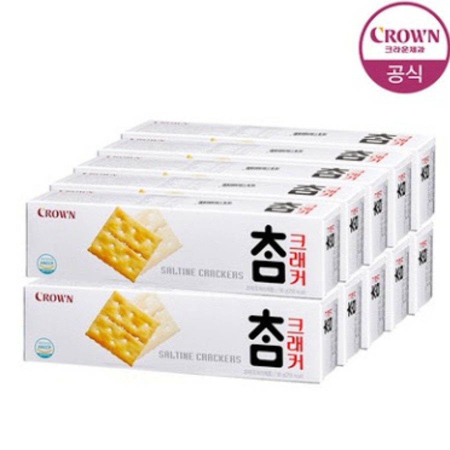 

Crown Saltine Crackers Krekers Asin Khas Korea 56 gram