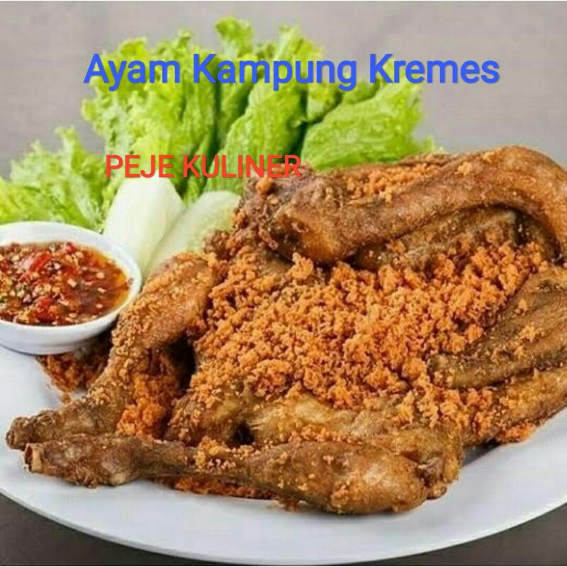 

Ayam Kampung Goreng Kremes