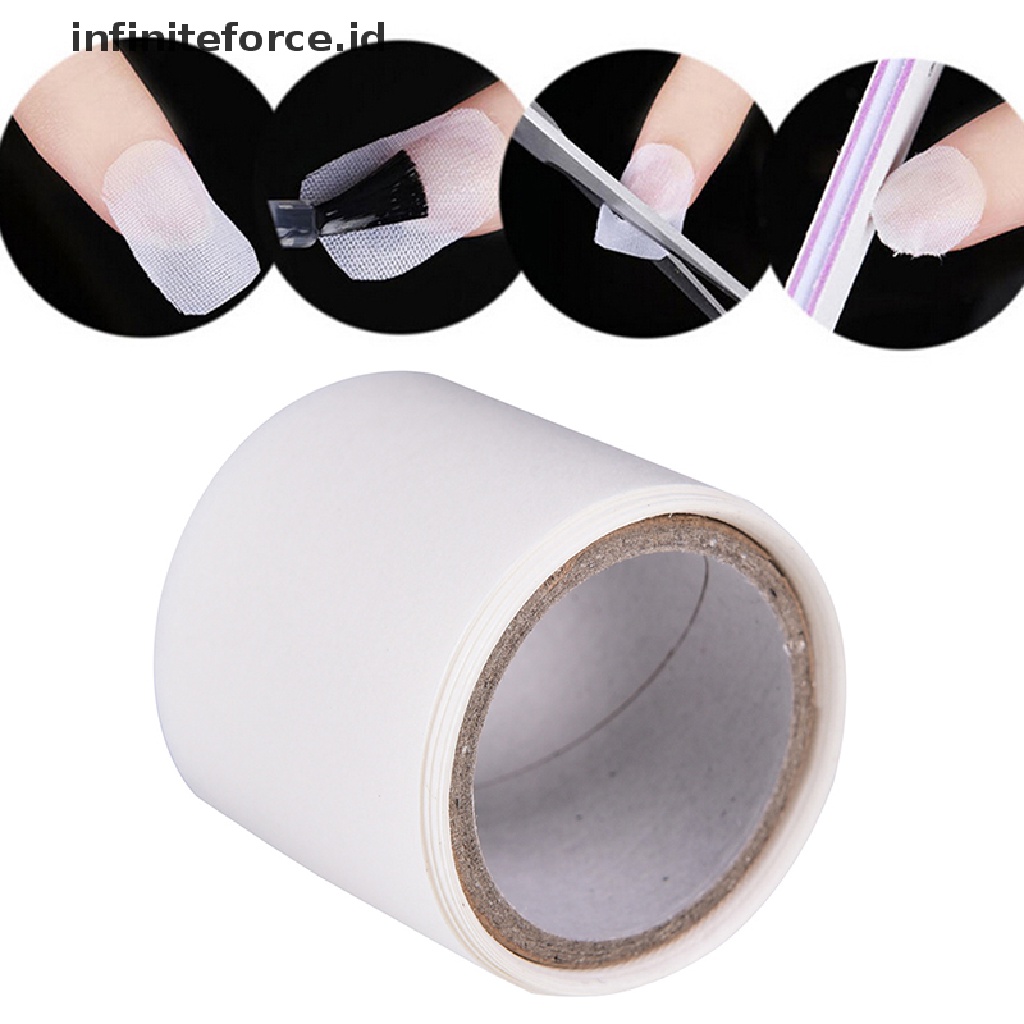 Infiniteforce.id Tape Perekat Silk Fiberglass Proteksi Kuku