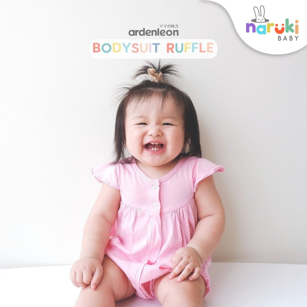 Ardenleon Bodysuit Ruffle Baby Kids Arden Leon Baju Anak Bayi