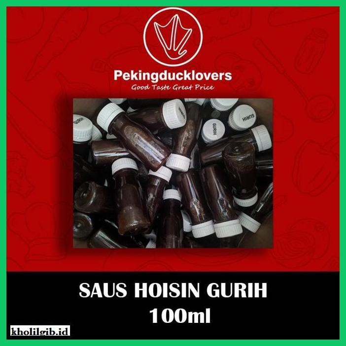 

gnidderdsaus- saus manis asin (hoisin sauce) -asliiiiii.