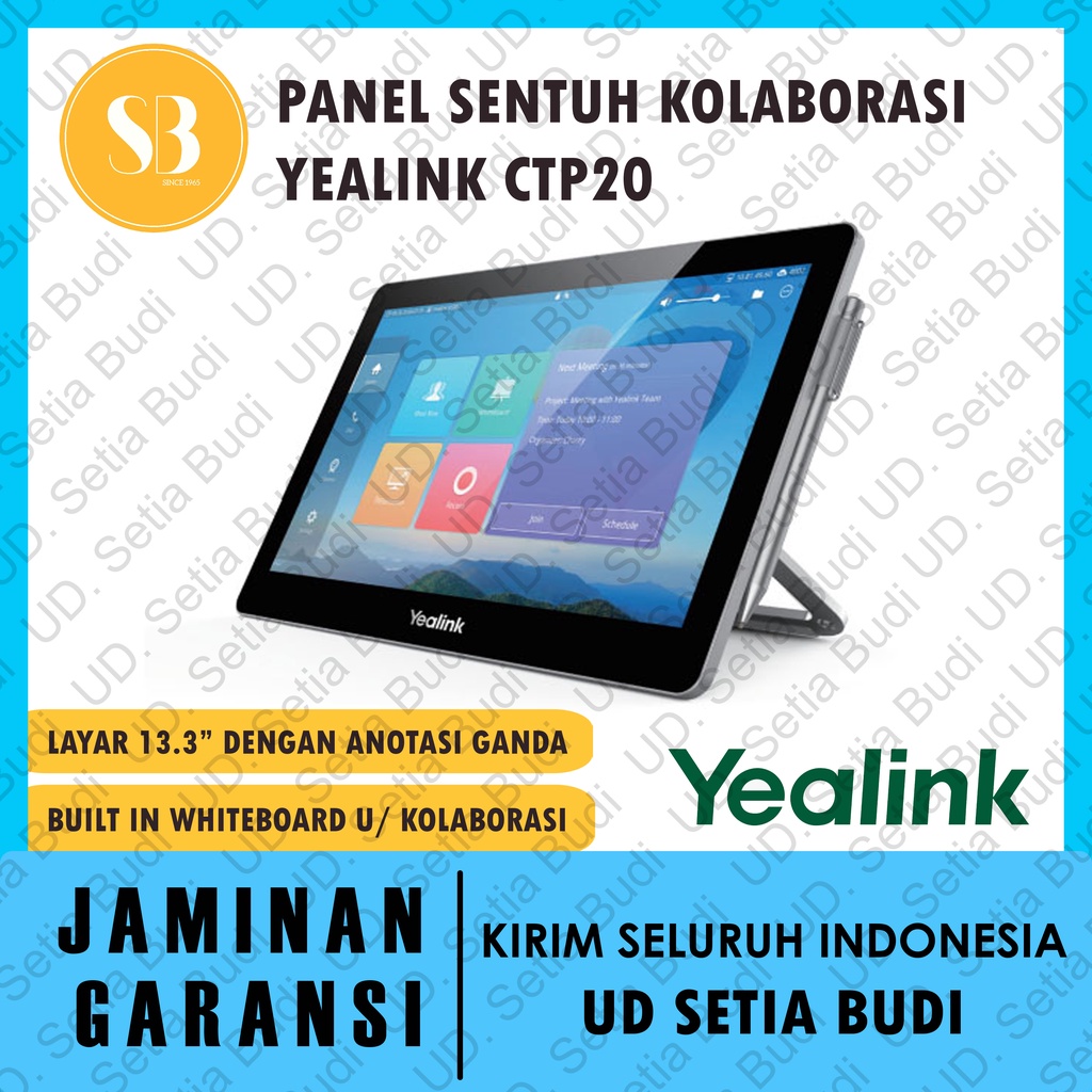 CTP20 Yealink 13.3&quot; Collaboration Touch Panel CTP 20