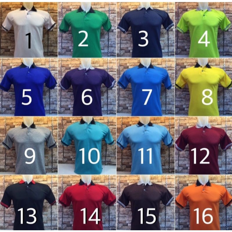 KAOS POLO KERJA SERAGAM