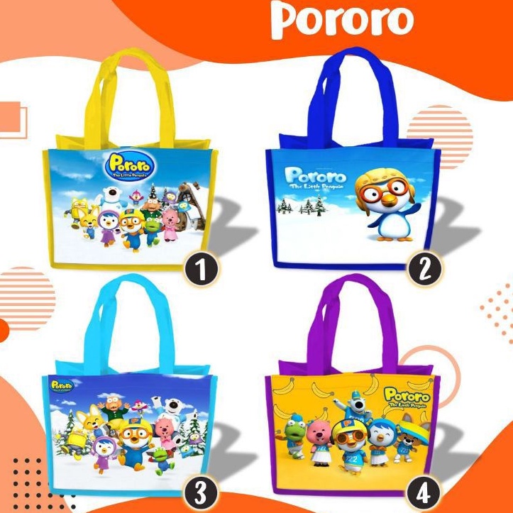 

Tas Goodie Bag Souvenir Bingkisan Pororo Ultah Anak Ulang Tahun Anak Nasi Kotak Tumpeng Mini Nasi Box Aqiqah Tasyakuran Besek
