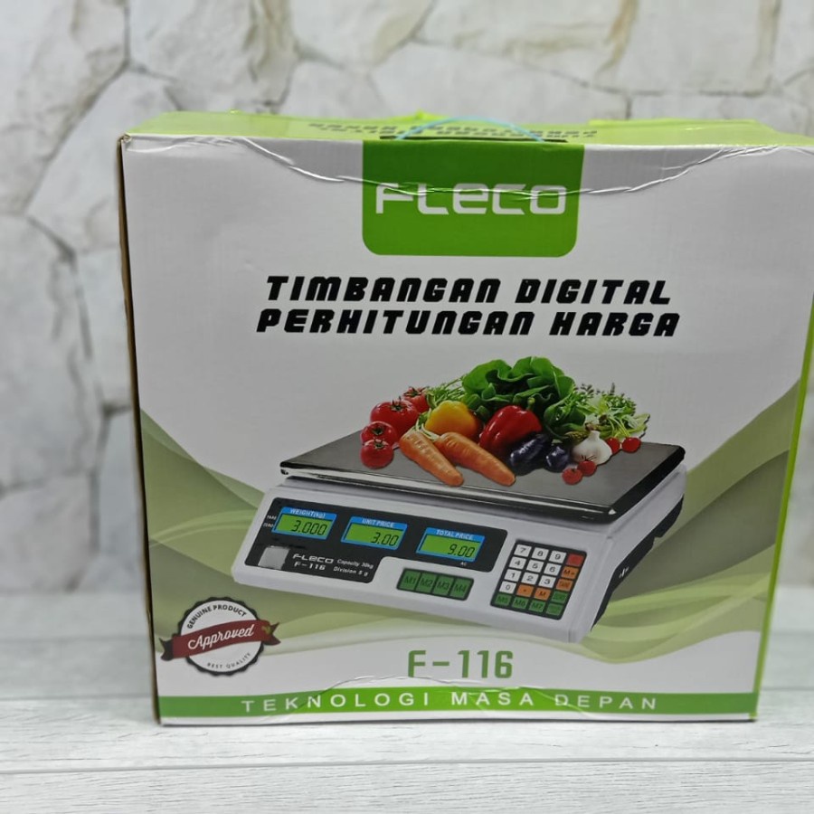 Promo Terbaru!!! Timbangan Digital FLECO F-116 Timbangan dapur Mudah digunakan dan berkualitas