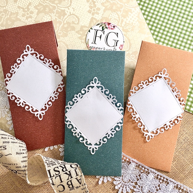 

Amplop Uang Lace 7.5x16cm, 6pcs Angpau by fgpaper