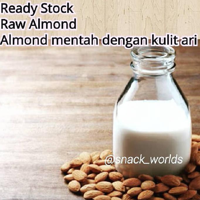 

1Kg Almond Mentah utuh \u002F Raw Almond