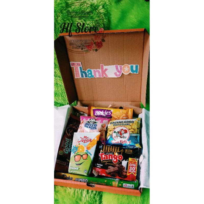Gift Box / Snack Box / PAKET RECEH / HAMPERS BOX / kue / snack