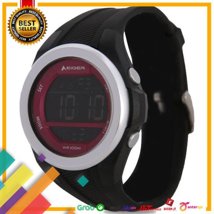 BIG SALE.. EIGER JAM TANGAN WANITA PUMORI WATCH WS BLACK ..TERBARU