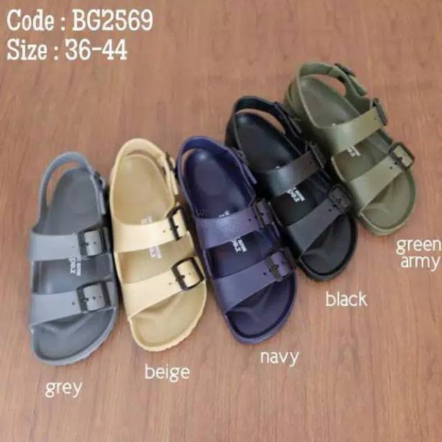 NEW PRODUCT SANDAL  SEPATU KARET  UNISEX RINGAN  ENTENG 