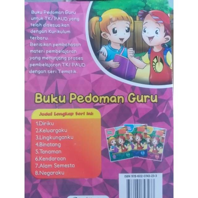 Buku pedoman guru PAUD