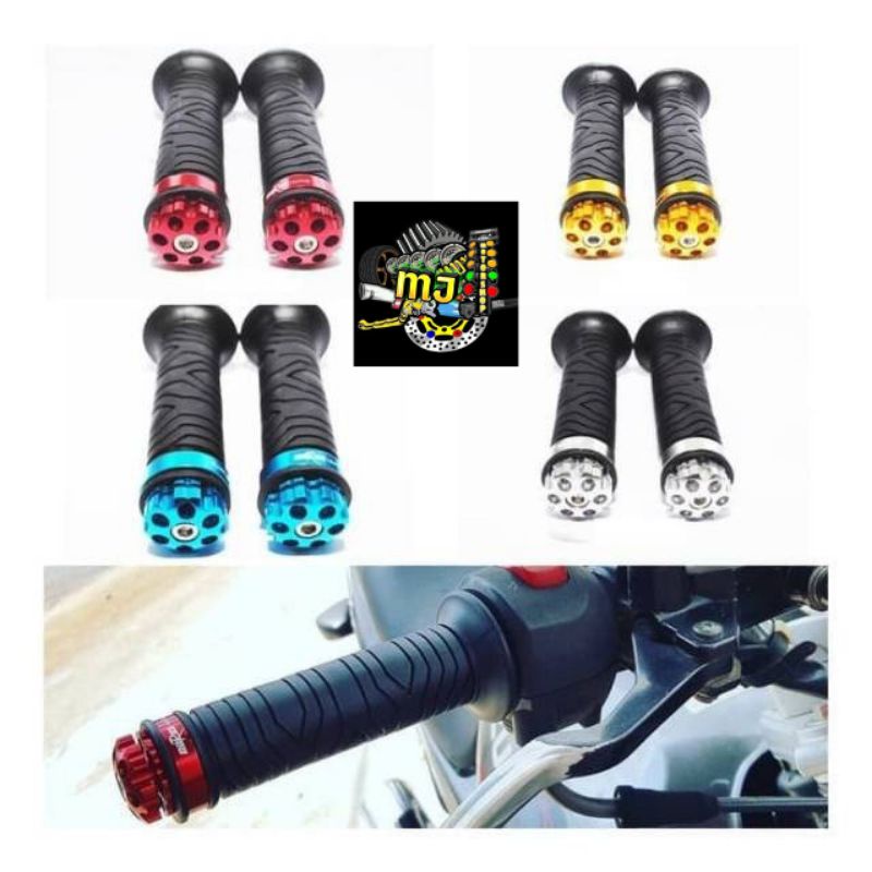 Handgrip Motor Handgrip Baros Jalu Universal Nmax,Aerox,Pcx,Vario,Mio,R15,Vixion,Cbr150r Dll