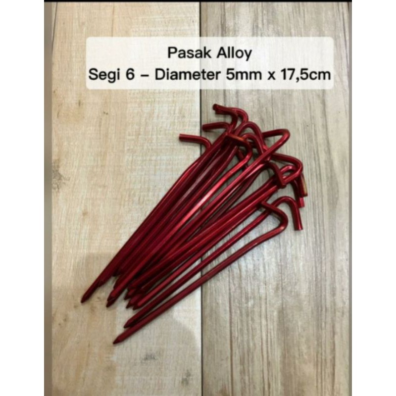 Pasak Alloy atau Pasak Tenda