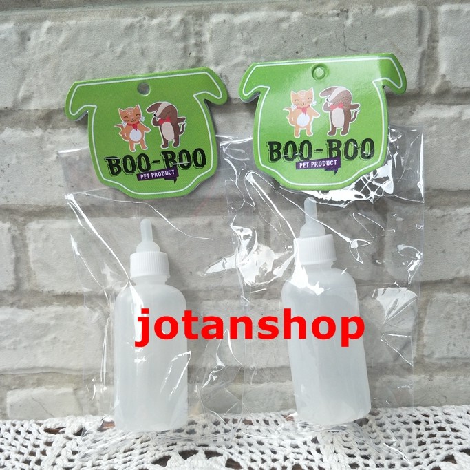 Dot Botol Susu Anak Kucing Anjing Musang Otter Hewan Nursing Bottle Putih 50ml