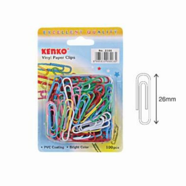 

Kenko Paper Clip Warna Warni