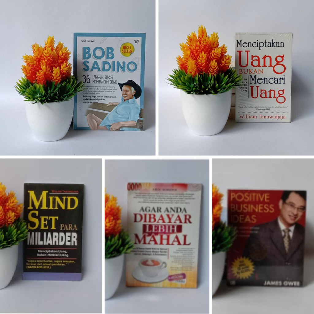 Paket Custom Bob Sadino 36 Langkah Sukses Membangun Bisnis