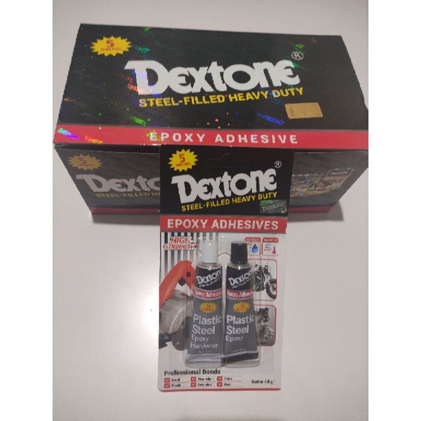 Lem Besi Epoxy Dextone 5 Menit 5menit 48gr 48 gr 100% Original