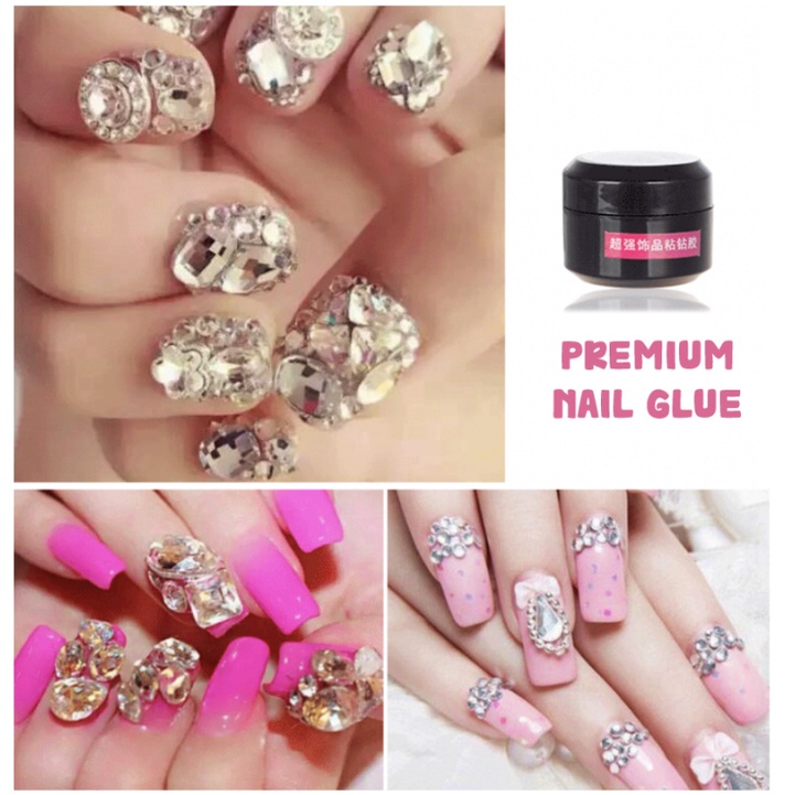 Nail Glue Aksesoris Kuku Nailart Acc Nail Art Lem Kupal KU026