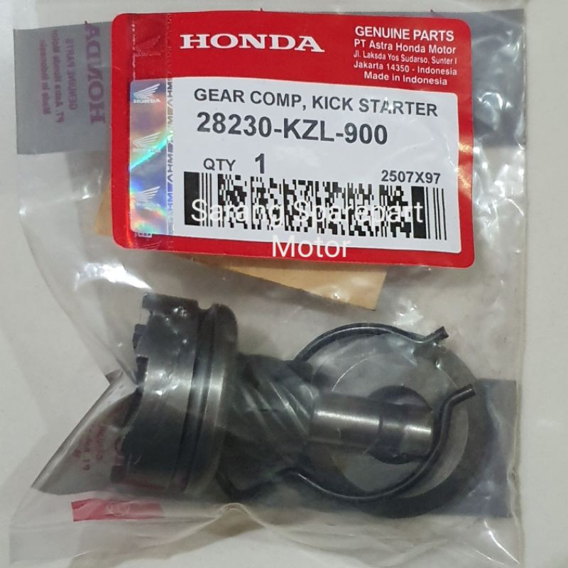 Gear Gigi Pinion Kick Stater Selah Beat fi Scoopy Fi KZL