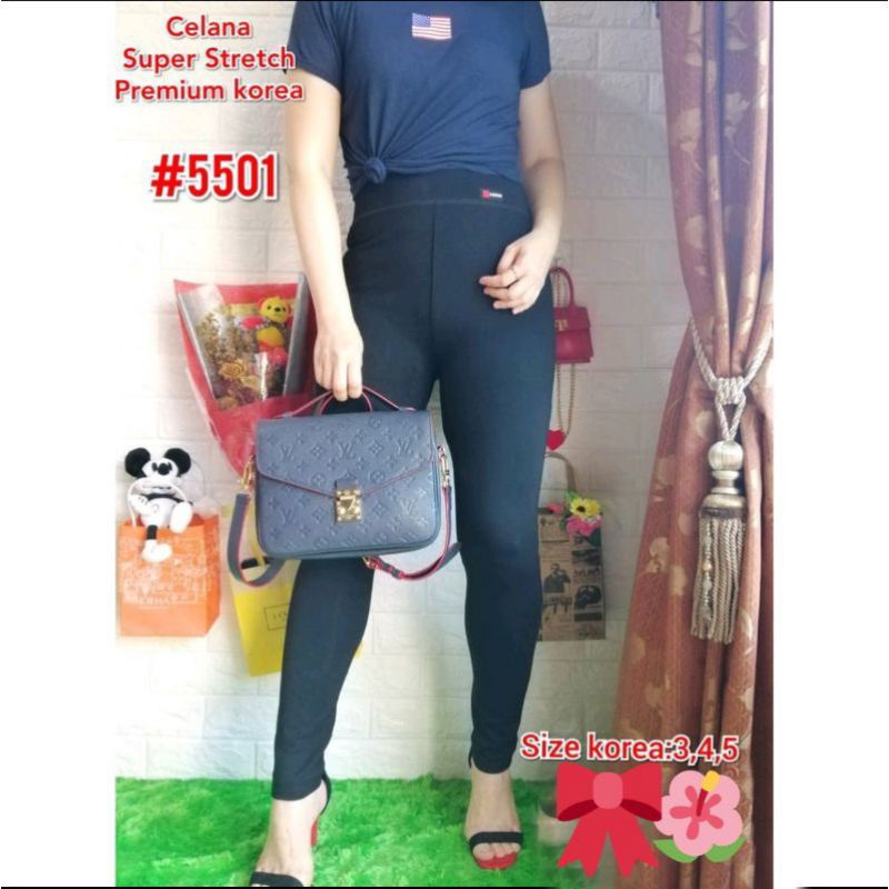 Celana legging wanita big size / legging wanita jumbo premium