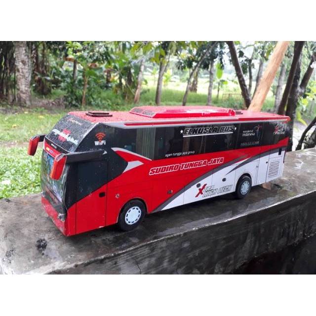 MINIATUR BUS BIS SUDIRO TUNGGA JAYA SR2 XHD PRIME