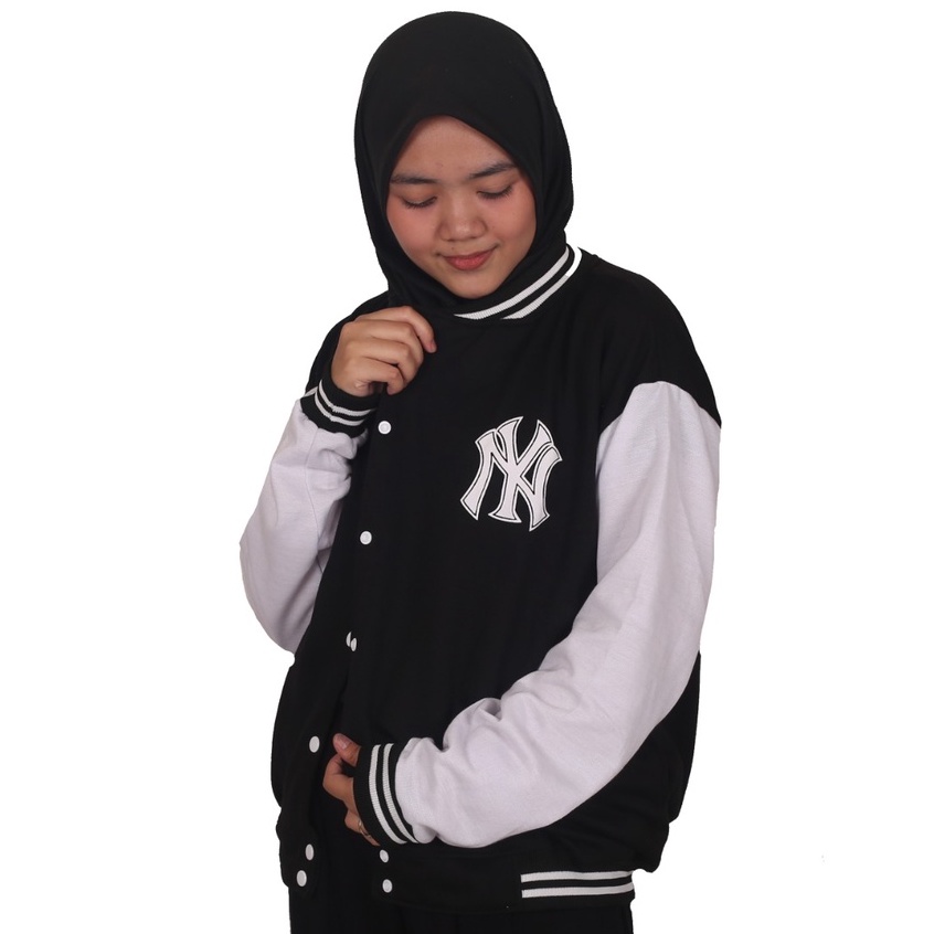 Public - Jaket NY Baseball - Jaket Baseball Unisex