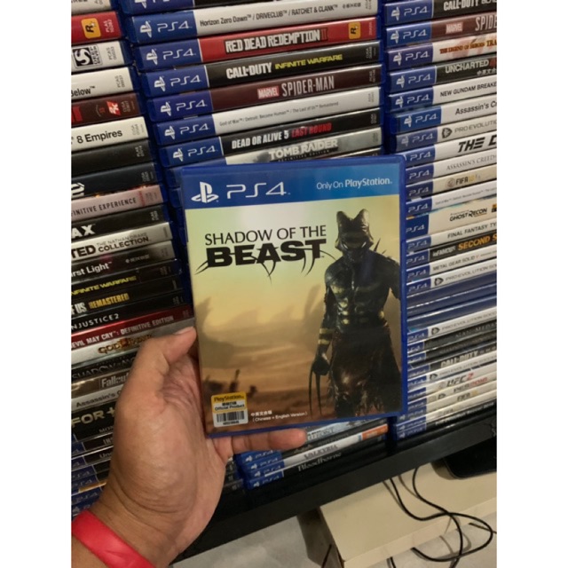Kaset ps4 bd ps4 Shadow of the beast seken mulus