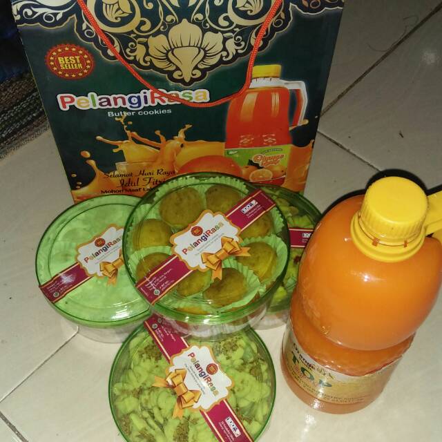 

Paket kue ekonomos + syrup