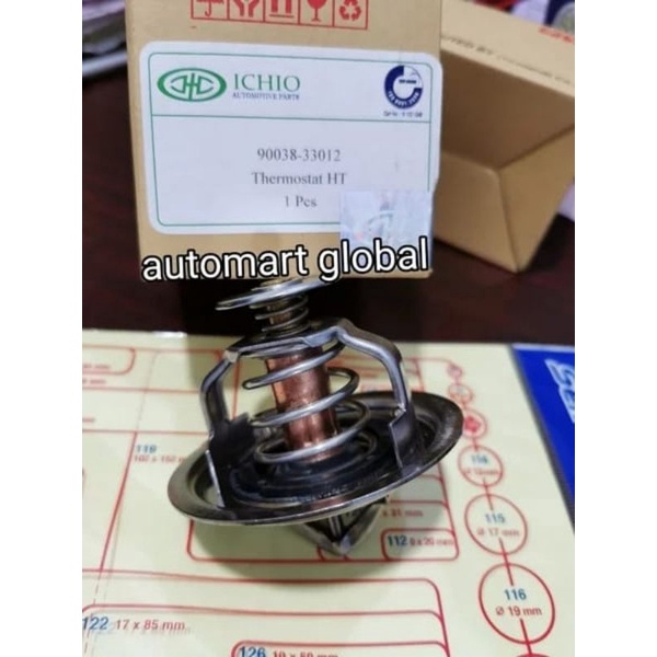 thermostat dutro 125ht 130ht 90038-33012
