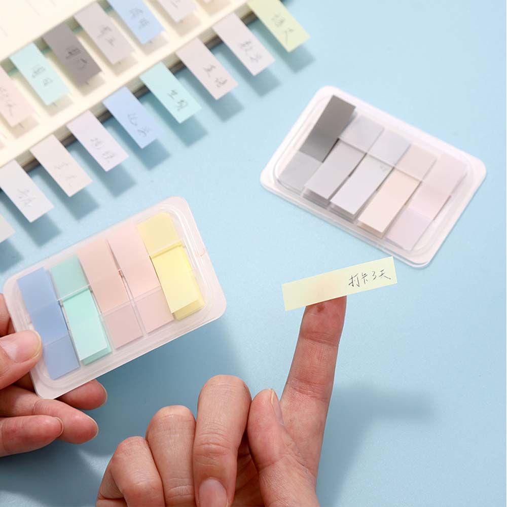 [Elegan] Index Memo Pad Student 100lembar To Do List Paper Perlengkapan Kantor Sekolah Bookmark Marker Hand Catatan Akun Sticky Note