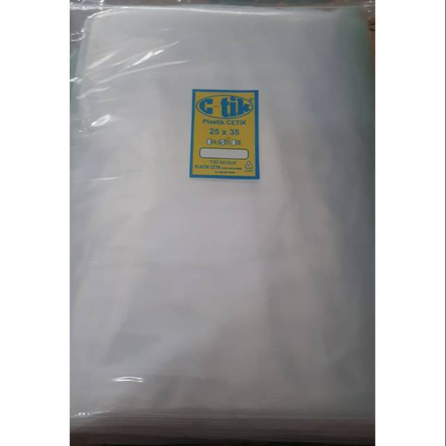 Plastik Klip 25x35 Cm Tebal / Plastik Klip Besar / Plastik Klip Tebal / Zip Lock