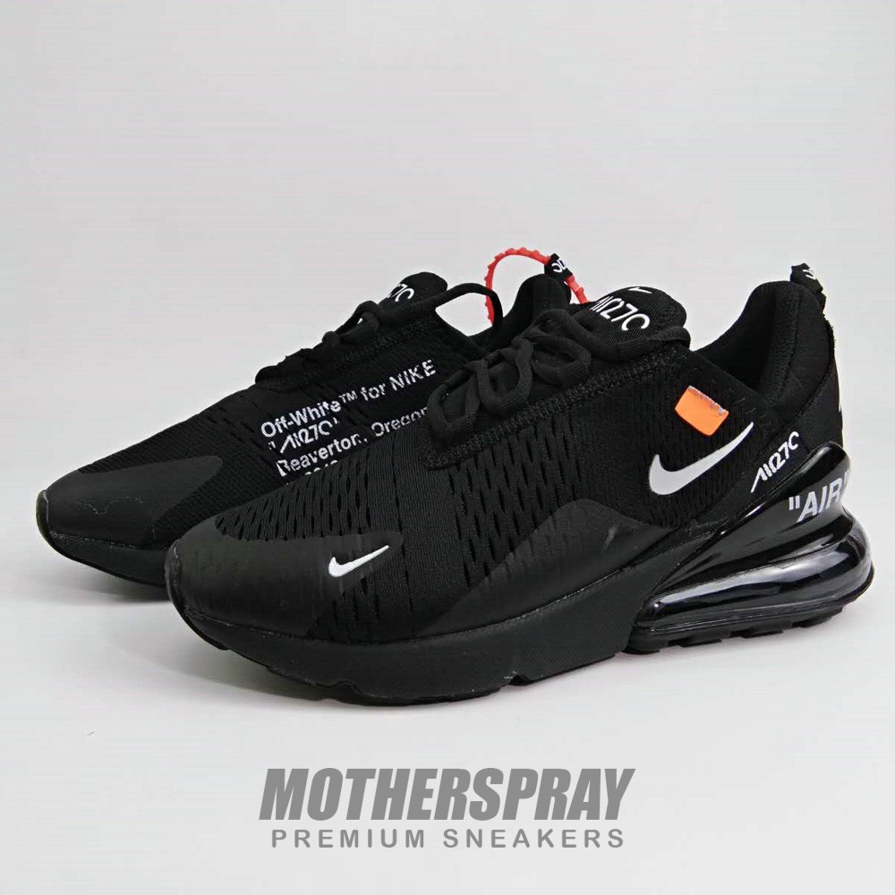 nike air max 270 off white black