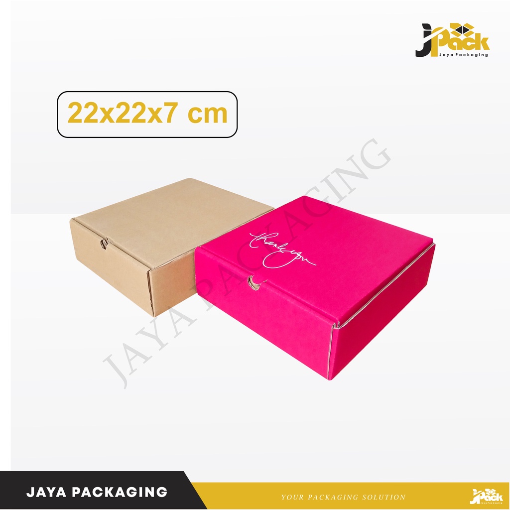 

Box 22x22x7 Kardus/polos/Hampers/hoodie/mukena/ultah/ulang tahun/happybirthday/it's boy/it's girl/baby/bayi/tinggi7