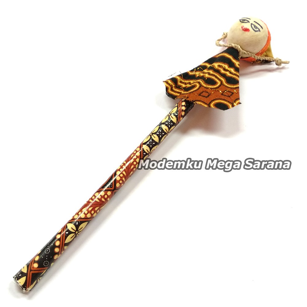 Souvenir Pensil Batik Boneka IND01 - 20pcs