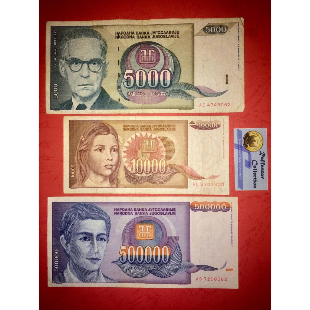 Uang Asing Yugoslavia Pecahan Besar Shopee Indonesia