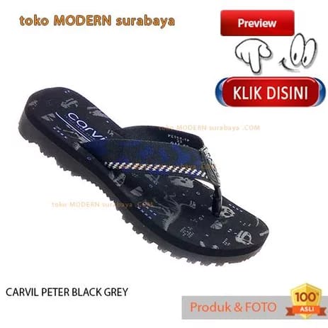 CARVIL Tanggung PETER /sandal jepit anak laki-laki/perempuan/sandal karet/sandal sintetis/size 33-37