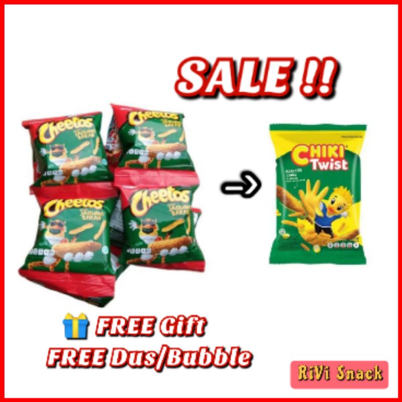 BIJIAN CHEETOS/CHIKI TWIST JAGUNG BAKAR 22GR CHIKI CHEETOS JAGUNG BAKAR