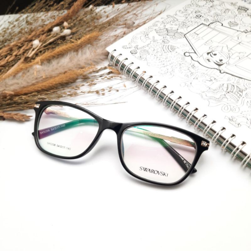 Kacamata Wanita Minus Frame 5208 Free Lensa Blueray Atau Photocromic