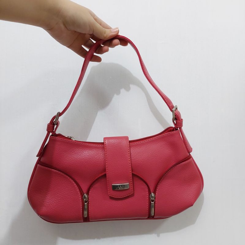 [PRELOVED] SHOULDER BAG WANITA ELLE / TAS KETEK WANITA /SHOULDERBAG BRANDED