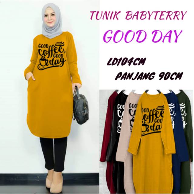 GR TUNIK GOOD DAY BABYTERRY BERKUALITAS