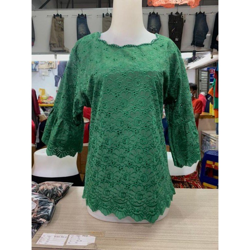 blus katun bolong
