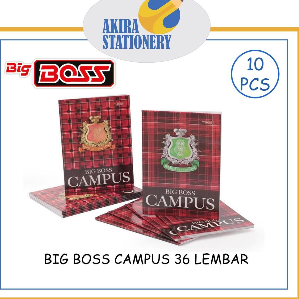 

56e* BUKU TULIS BIG BOSS CAMPUS 36 LEMBAR (10 PCS)