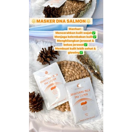 Masker DNA SALMON Brightening by EZA BEAUTY