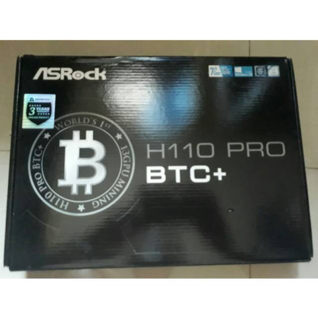 Motherboard Asrock H110 Pro BTC+