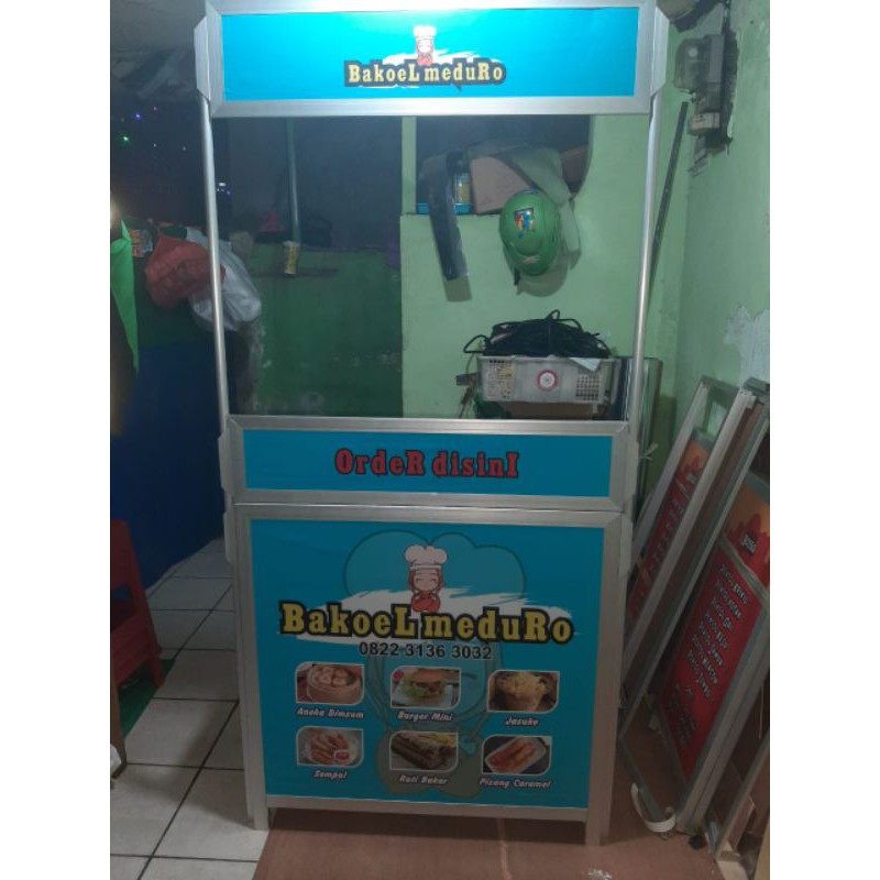 Booth Portable Rombong Lipat