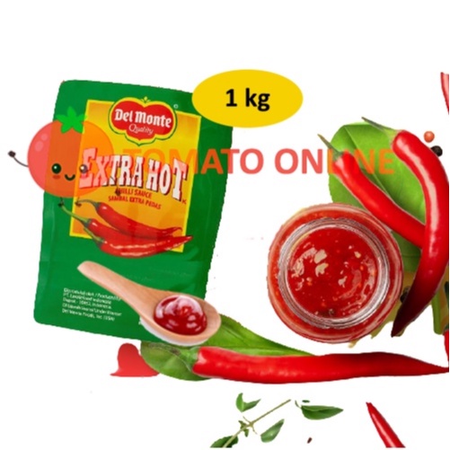 

Del Monte DelMonte / Saus Saos Sambal CABE CABAI POUCH REFILL / 1kg 1 kg 1000gr 1000 gr