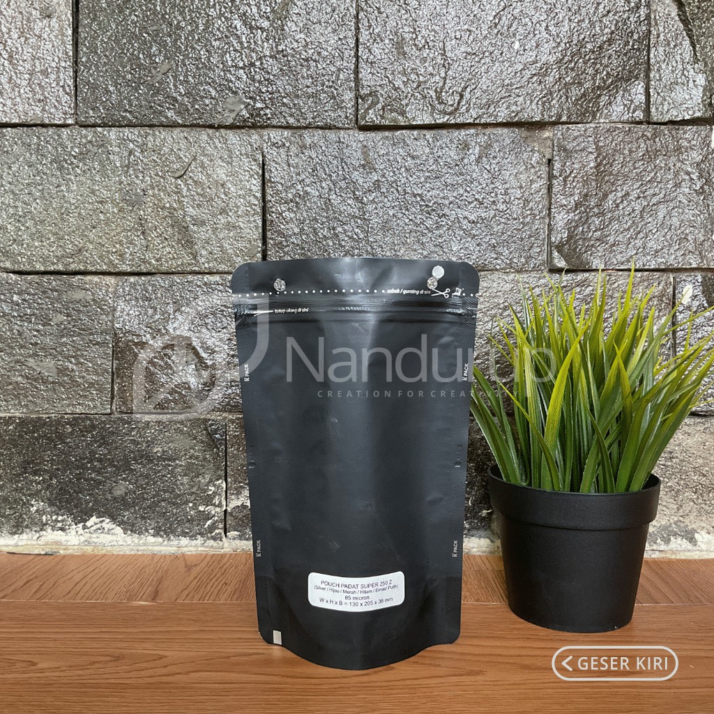 [50 pcs]Kemasan Kopi KPack Standing Pouch Warna 13x20 cm