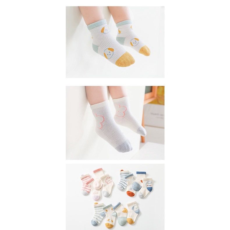 [4 PSG] 0-5 thn | KAOS KAKI BAYI ANAK IMPOR SOCKS LUCU KARAKTER KARTUN UNISEX Catalog QN QAV